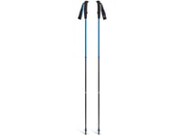 Black Diamond trekking poles Distance Carbon, fitness device (blue, 1 pair, 110 cm)