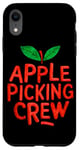 iPhone XR Apple Picking Crew Funny Orchard Harvest Season Fall Autumn Case