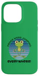 Coque pour iPhone 14 Pro Max Les grenouilles de pesach de Pâque pour enfants sautaient partout mignonnes