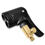 Adaptateur de Valve de Pneu de Voiture, Embout de Gonflage Laiton, Raccord de Valve de Gonflage, pour Pneu de Voiture ou Camion, Vélo, Moto,Dégonflé