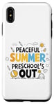 iPhone XS Max Funny Peaceful Summer, PreSchool's Out! Graduation Last Day Case