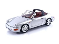 NOREV - POR 911 Carrera 4 Targa - 1991-1/18, Polar Silver Metallic