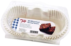 Tala 10A05201 Siliconised Loaf Liners, Paper, Cream, 1LB