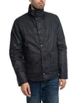 BarbourReelin Wax Jacket - Navy