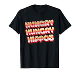 Hungry Hungry Hippos Vintage Bubble Letter Logo T-Shirt