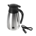 ❄ 1000ML 12V/24V Stainless Steel Electric In Kettle Travel Thermoses Heating