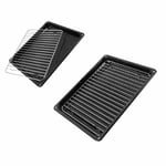 George Wilkinson Oven Tray+Rack Set 2Pc Non-Stick Made In UK