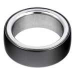 Smart Ring Med Laddningsbox  - Storlek (15.4mm)  - Svart