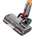 Italdos Brosse motorisée électrique Turbo compatible pour Dyson V7 V8 V10 V11 V15 Libération rapide avec rouleau poils pour tapis de sol parquet carrelage avec lumière LED