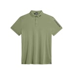 J.Lindeberg Tour Tech Regular Fit Polo (herr) -  Oil Green Melange,  XL