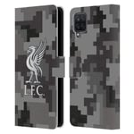 Head Case Designs Officially Licensed Liverpool Football Club Away Colours Digital Camouflage Leather Book Wallet Case Cover Compatible With Samsung Galaxy A12 (2020)