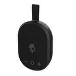 Skullcandy Ounce+ Wireless Bluetooth Portable Speaker, IPX7 Waterproof, 16 Hour Battery, True Wireless Stereo with Built-In Carry Strap for Travel and Outdoor Use - Black