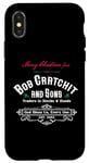 iPhone X/XS Christmas Carol Bob Cratchit Ebenezer Scrooge Dickens Biz Case