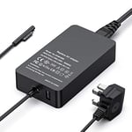 Surface Tablet Charger, Adapter For Microsoft Surface Pro 3/4/5/6/2017/surface &