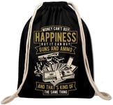 Ekate Money Can't Buy Happiness Gym Bag Backpack Gym Bag Backpack