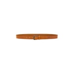 Wrangler Men's Leather Belt, Cognac, 100 cm