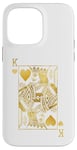 Coque pour iPhone 14 Pro Max Cartes de poker Lucky Knight King of Hearts Game Casino