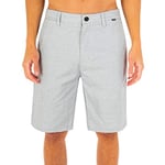 Hurley H2O-Dri Breathe 21" Walkshort Shorts, Gris Loup, 38 Homme