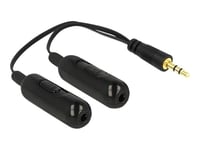 DeLOCK Adapt. Cable audio splitter jack ma 3.5 mm 2xstereo fe 3.5mm