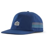 PATAGONIA Line Logo Ridge Stripe Funfarer Cap Bleu Unique 2024 - *prix inclut le code SNOW10