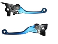 ACCOSSATO Paire de leviers bleus pour Ktm 250 EXC/EXC-R/EXC-F (SIX DAYS) de 2014 à 2022 (CC 250)