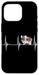 iPhone 16 Pro Wild Boar Hunting Razorback Target Heartbeat EKG Pulse Beat Case