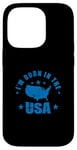 iPhone 14 Pro I'm born in the USA America Case