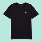 Monopoly Mr Monopoly Embroidered T-Shirt - Black - L