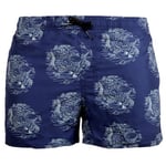 Muchachomalo Badebukser Swimshorts Print FSH Blå Mønster polyester Medium Herre