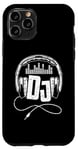 iPhone 11 Pro Headphones Funny DJ Disc Jockey Music Player Dad Mens Case