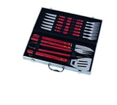 Valise Barbecue Set en Inox - 16 pièces - BBQ Collection 45535