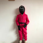 Barn Squid Game Costume Jumpsuit V M