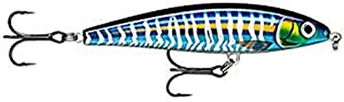 Rapala - Leurre de Pêche X-Rap Magnum Prey - Matériel de Pêche en Mer pour Poissons et Carnassiers - Profondeur de Nage 0.3 - 0.6 m - Taille 10 cm / 41 g - Fabriqué en Estonie - Hd Wahoo UV
