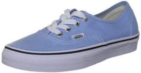 Vans Mixte Authentic Baskets Basses, Bleu Placid Blue True White, 35 EU