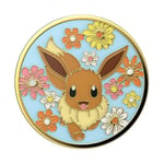 PopSockets: PopGrip - Support et Grip pour Smartphone et Tablette avec un Top Interchangeable - Pokémon - Floral Eevee Enamel