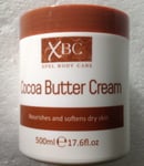 XBC COCOA BUTTER CREAM,NOURISHES &SOFTENS DRY SKIN 500ml POST FREE