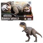 Mattel Jurassic World Figurine Articulée Dinosaure Ekrixinatosaurus Rugissement Féroce Avec Fonction Attaque, Jeu Connecté, Réalité Augmentée, Jouet Enfant, A Partir De 4 Ans, HTK70