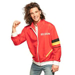 Boland - Haut de survêtement Belgique, pour Hommes, Pays, Drapeau, Jogging, Style rétro, Sportif, Costume de Groupe, Coupe du Monde, Championnat d'europe, fête à thème, Carnaval