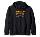 Funny Trumpeter Watch Others Playing The Trumpet Zip Hoodie