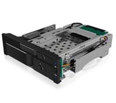 Raidsonic Ib-173Ssk, Hdd/Ssd Kabinett, 2,5/3,5", Sas, Sata, 6 Gbit/Sek., Hot-Swap, Sort