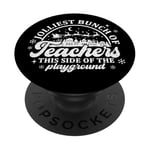 Jolliest Bunch of Teachers This Side of the Playground Jolly PopSockets Adhesive PopGrip