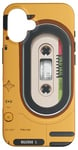 iPhone 16 Vintage Walkman Retro Cassette 80s 90s Music Nostalgia Case