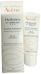 Avene Hydrance UV Light Hydrating Emulsion SPF30 Anti-Oxydant 40ml New Free P&P