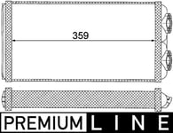 Varmeapparat register MAHLE ORIGINAL AH 1 000P