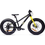 Baana Fat 20" -fatbike, musta