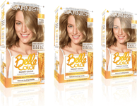 Belle Color Blonde Hair Dye Permanent 3-Pack 7 Natural Dark Blonde Coverage