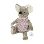 Sterntaler Peluche Musicale, Souris Mabel, Mécanisme Interchangeable, Taille : L, Multicolore/Gris