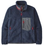 Patagonia Classic Retro-X Fleece Jacket - New Navy/Wax Red