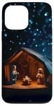 iPhone 13 Pro Max Christmas Nativity Mary, Joseph, and Baby Jesus Case