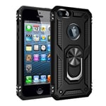 Apple iPhone 5/5S/SE(1st Gen) Military Armour Case Black